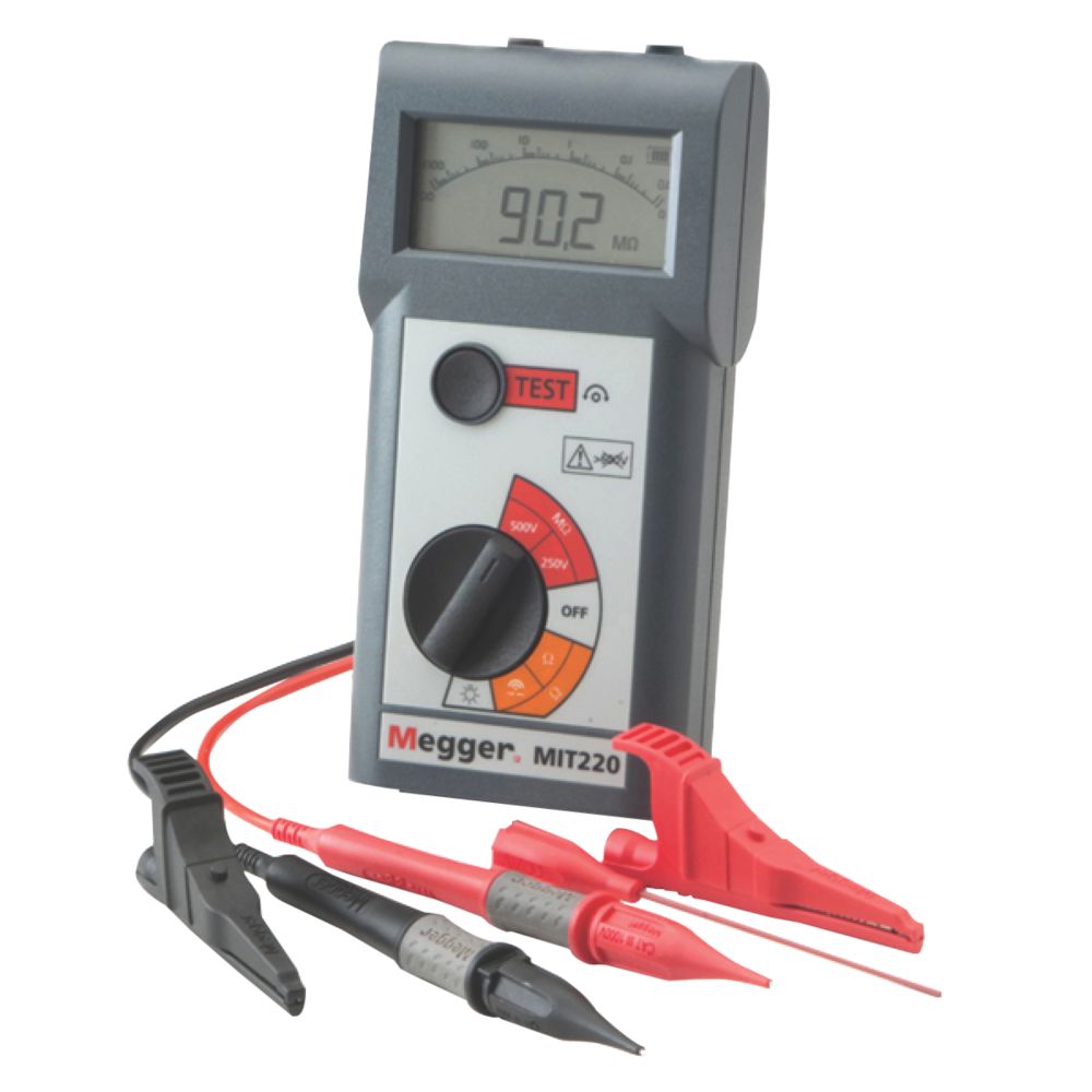 Megger MIT220 Insulation & Continuity Tester Reviews