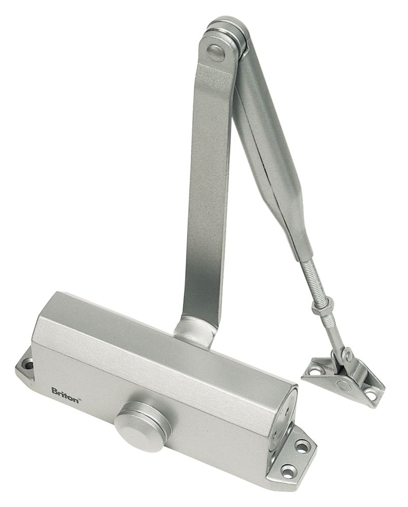 Briton 121CE Overhead Door Closer Silver Reviews