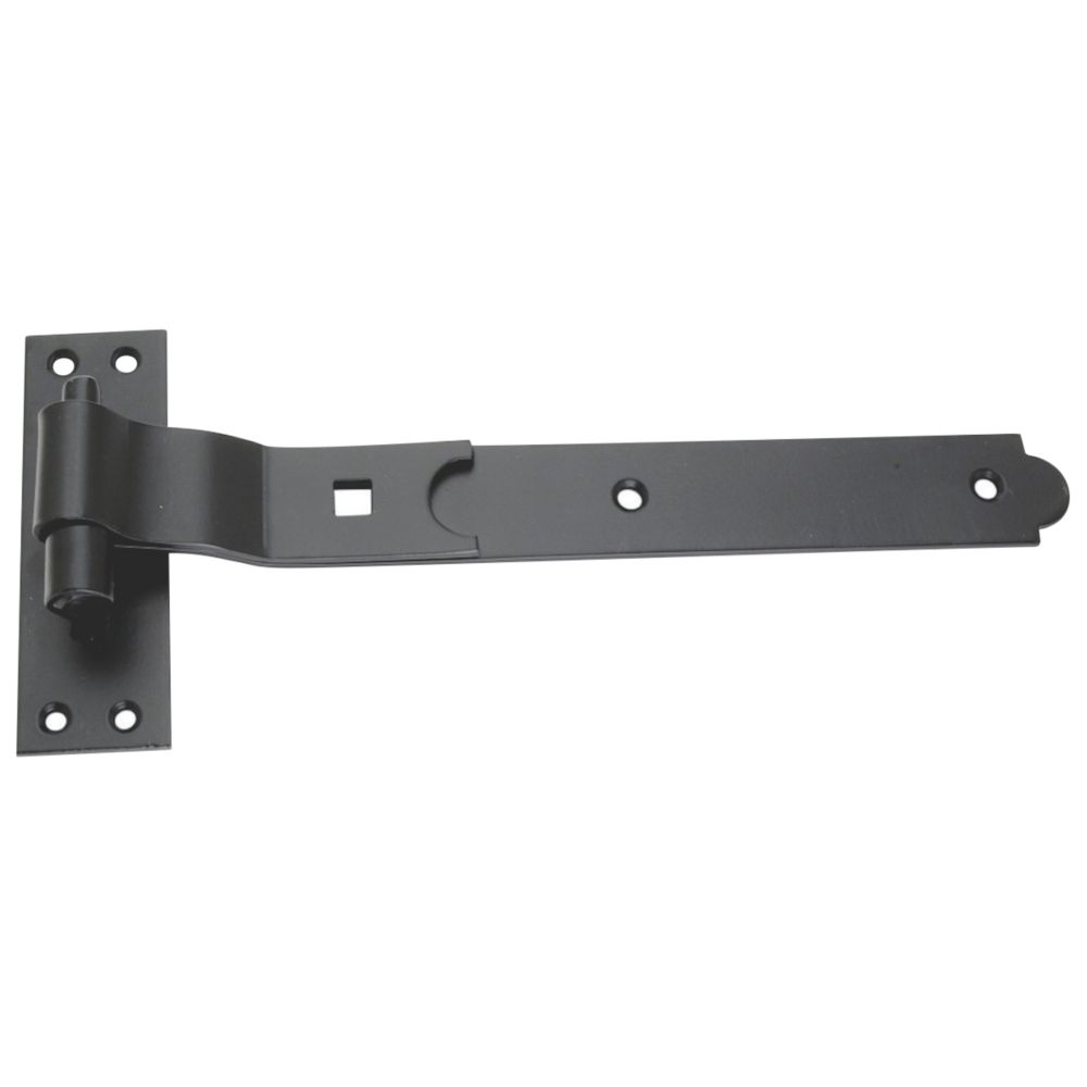 Smith & Locke Gate Hinge Cranked Hook & Band Epoxy Black 40 x 300 x 133mm Reviews