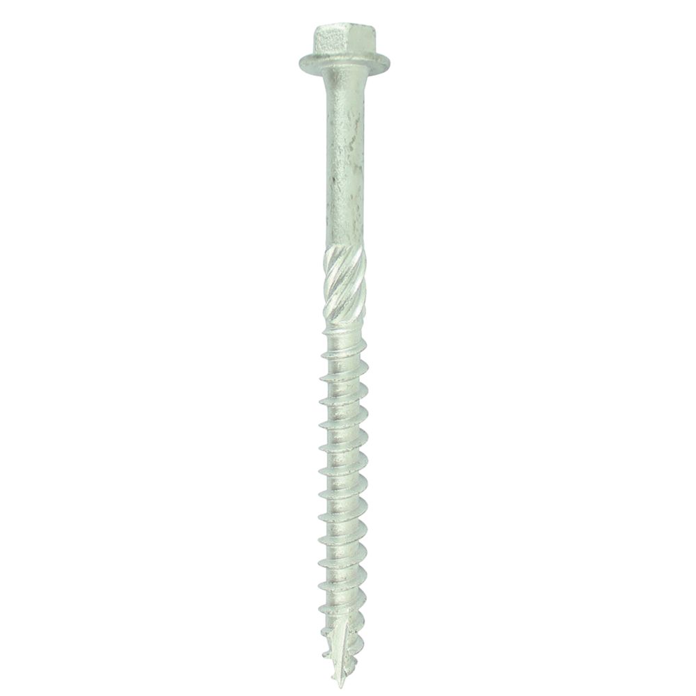 Timco In-Dex 8150INH Flanged Hex Index Timber Screws Silver Ruspert 8 x 150mm 10 Pack Reviews