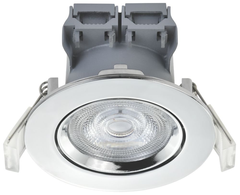 LAP Adjustable LED Downlight Chrome 370lm 5W 220-240V Reviews