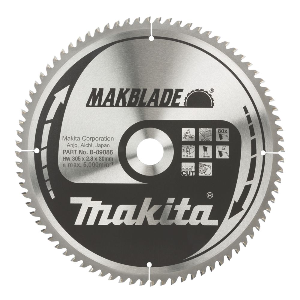 Makita TCT Circular Saw Blade 305 x 30mm 80T Reviews