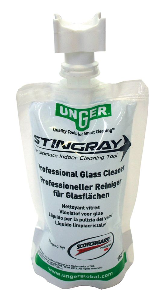 Unger Stingray Professional Glass Cleaner Pouches 150ml 24 Pack Reviews