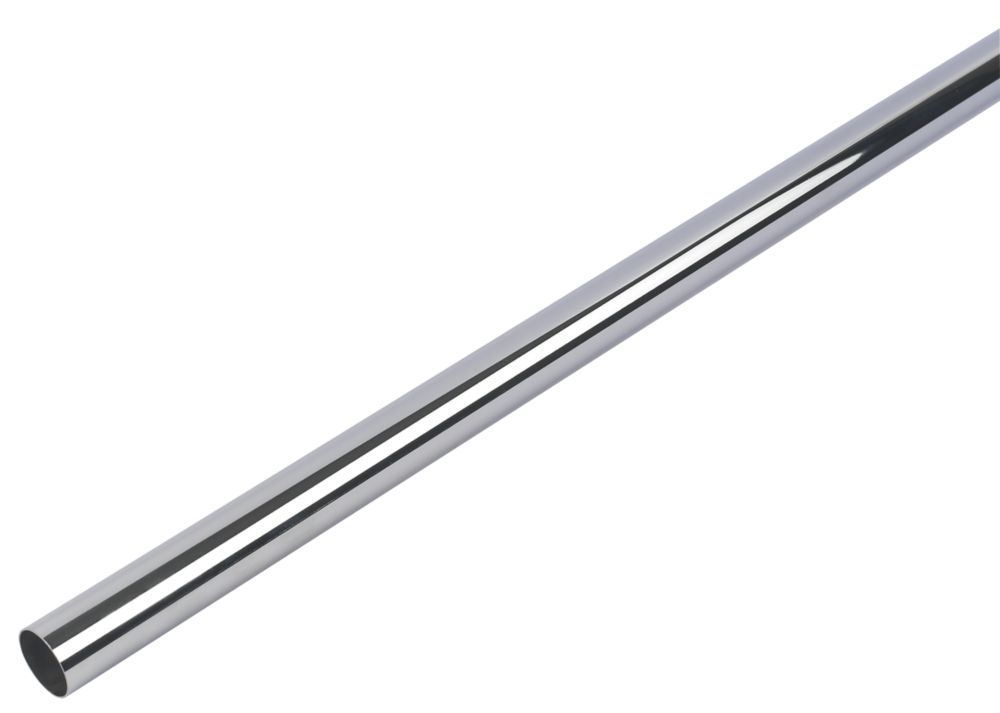 Smith & Locke Round Wardrobe Rail Polished Chrome 1219 x 25mm Reviews