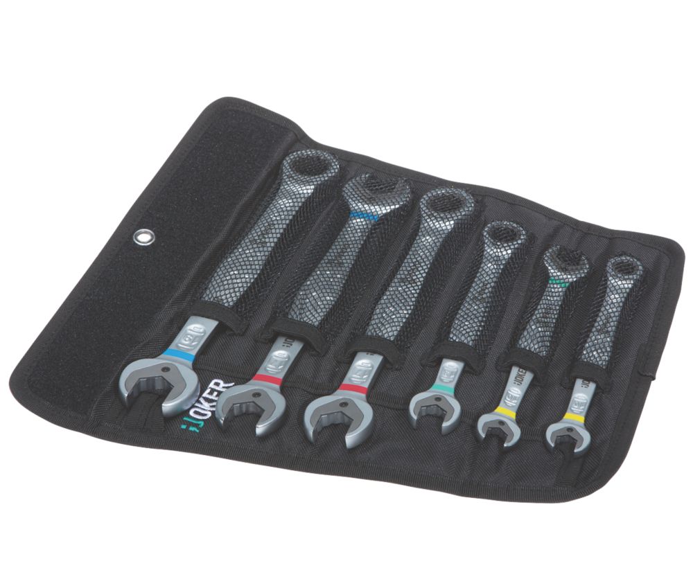 Wera Joker Combination Ratchet Spanner Set 6 Pieces Reviews