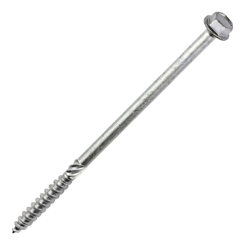 Timco In-Dex 10200INH Flanged Hex Timber Index Screws Silver Ruspert 10 x 200mm 10 Pack Reviews