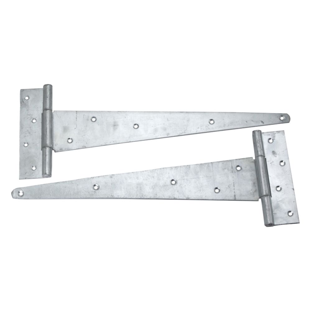 Smith Locke Self Colour Heavy Duty Scotch Tee Hinge 400mm 2 Pack Tee Hinges Screwfix Com