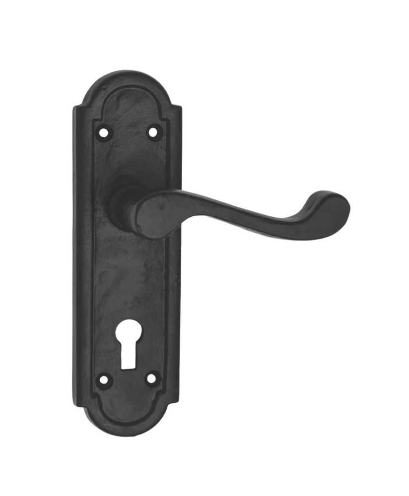 Turnberry LoB Lock Door Handles Pair Black Reviews