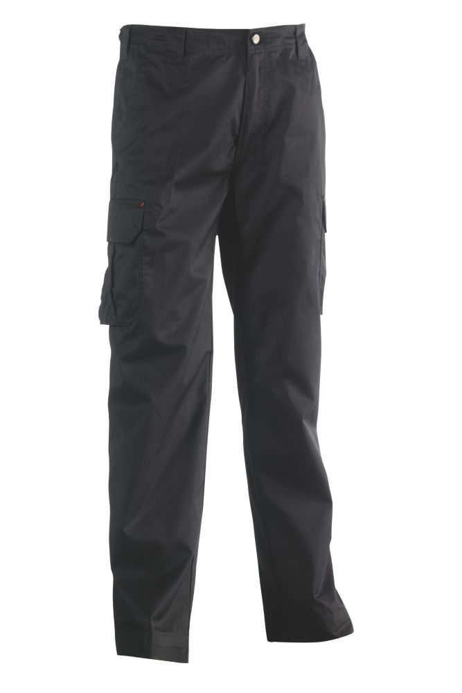 Herock Thor Work Trousers Black 38