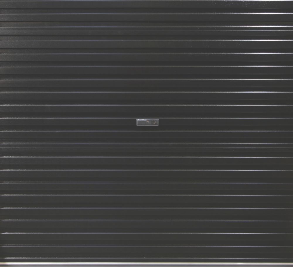 Gliderol 7 10 X 7 Non Insulated Steel Roller Garage Door Black