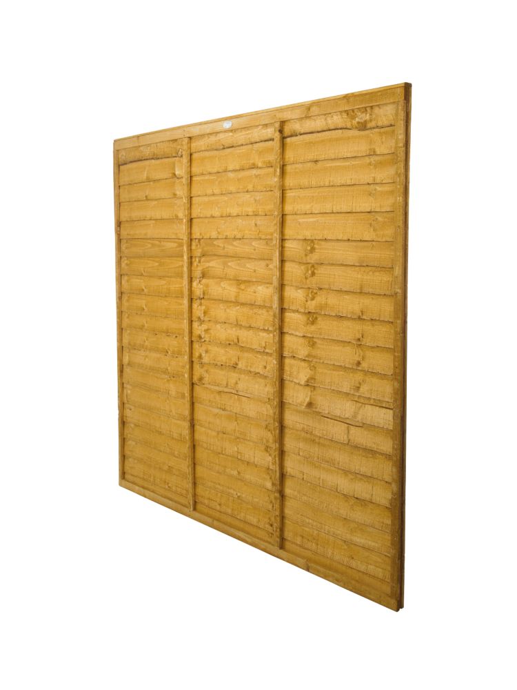 Forest Lap Fence Panels 6 X 6 Pack Of 3 Lap Fence Panels Screwfix Com
