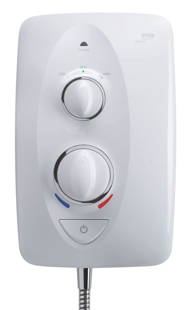 Mira Sprint Multi-Fit White 10.8kW Electric Shower