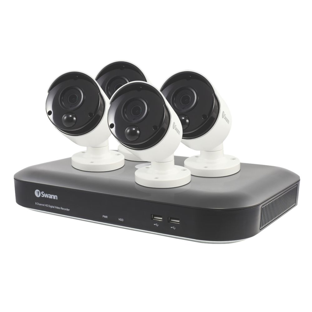 Swann SWDVK-855804-UK 8-Channel CCTV Kit & 4 Cameras Reviews