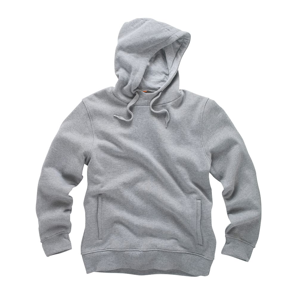 Scruffs Worker Hoodie Grey X Large 48