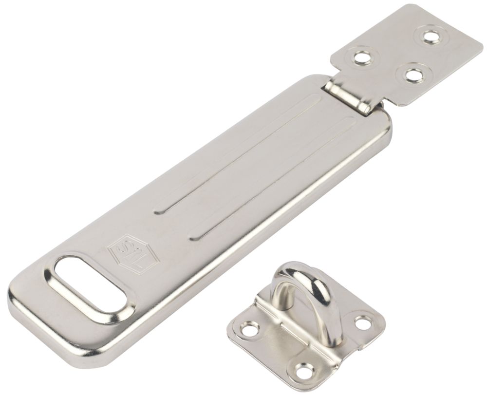 Smith & Locke Hasp & Staple Nickel 150mm Reviews