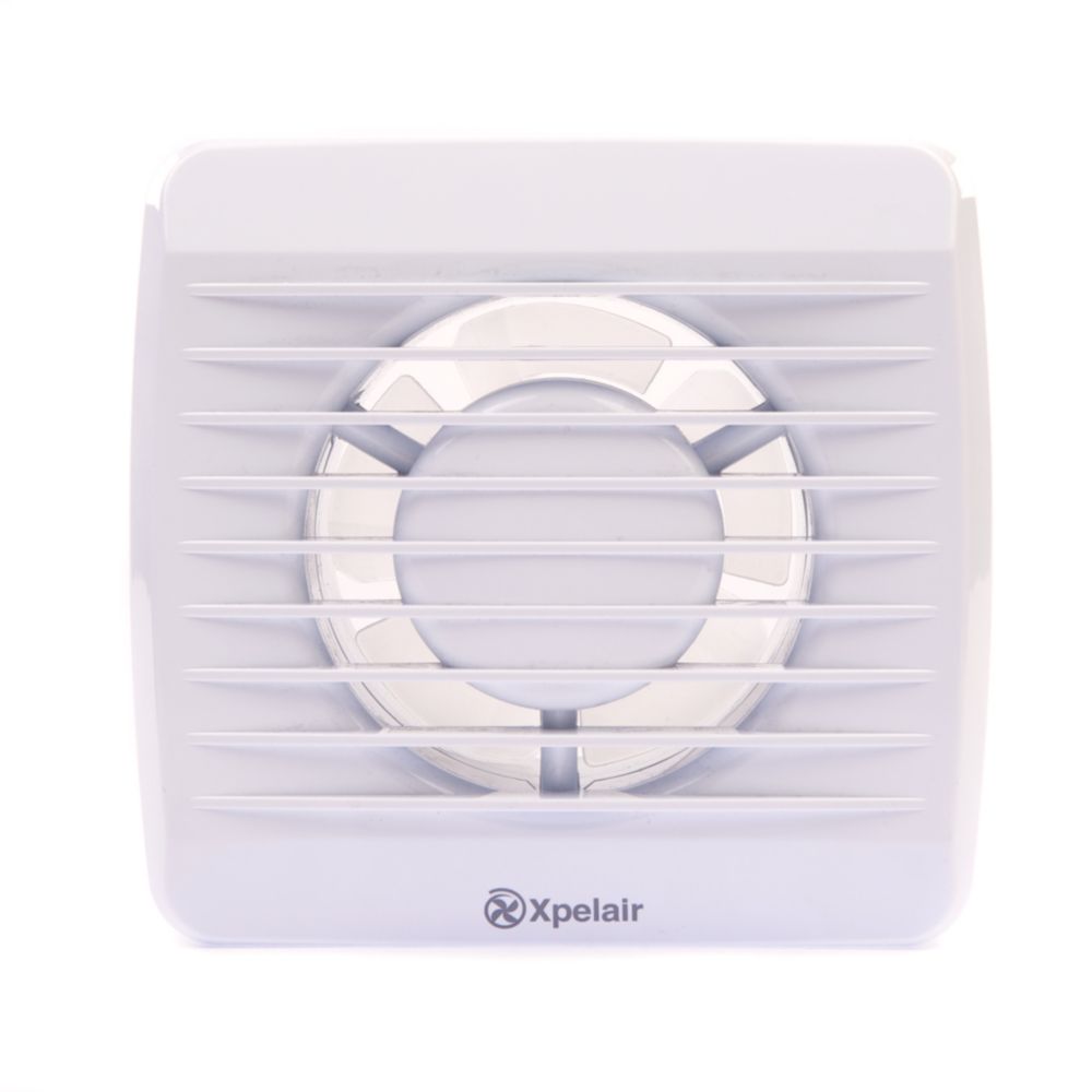 Xpelair VX100T 12W Bathroom Extractor Fan with Timer White 240V