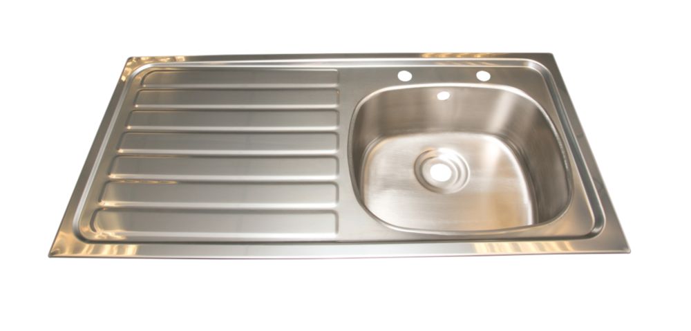 Franke Inset Kitchen Sink Stainless Steel 1 Bowl 1015 X 200mm