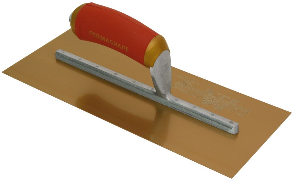 Marshalltown Gold Stainless Steel Plastering Trowel 16