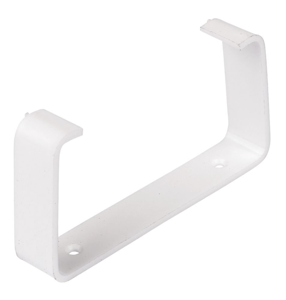 Manrose Rectangular Flat Channel Clips White 100mm 2 Pack Reviews