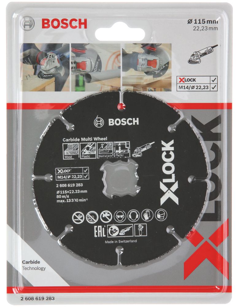 Bosch X-Lock Cutting Disc 4½