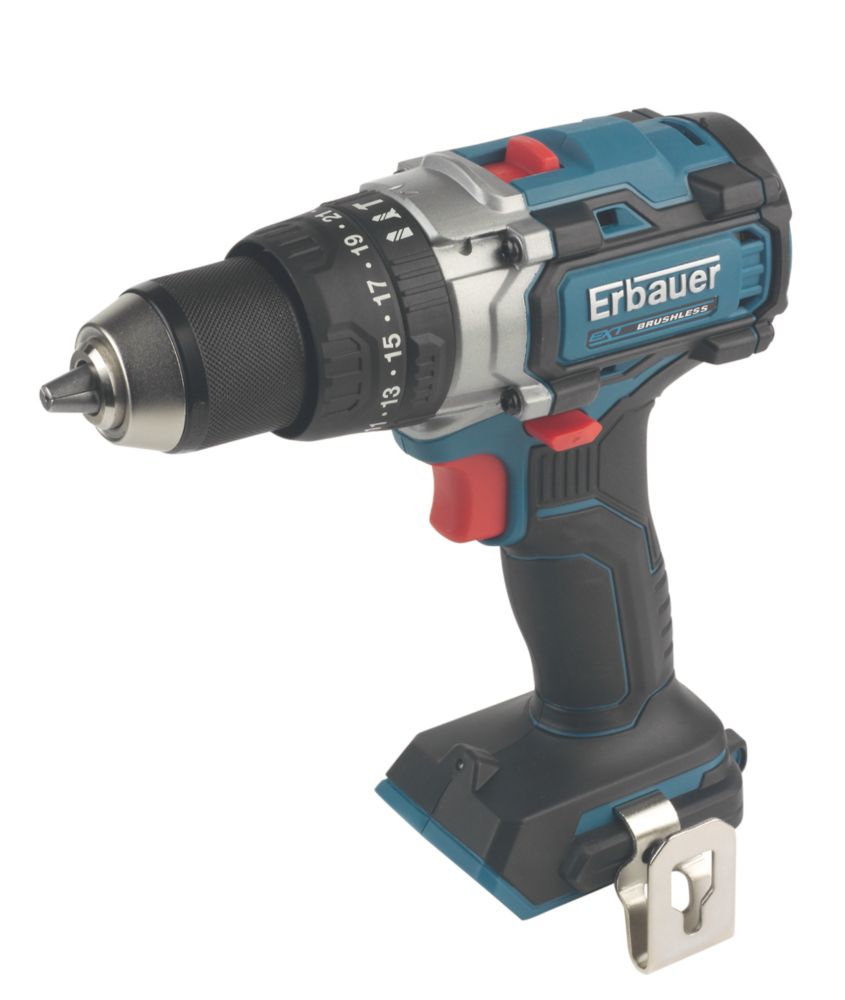 Erbauer ECDT18-Li-2 18V Li-Ion EXT Brushless Cordless Combi Drill - Bare