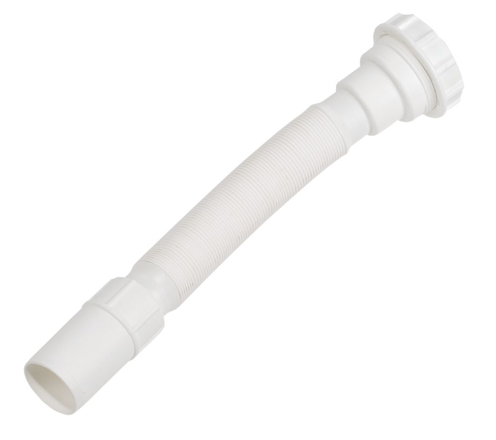 Floplast Ft40 Flexible Waste Pipe White 40 X 320mm