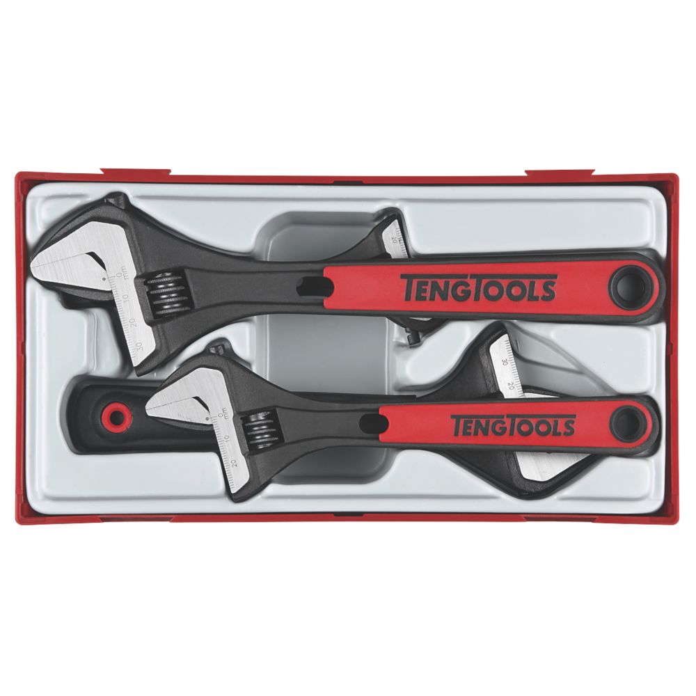 Teng Tools Adjustable Wrench Set 4 Pieces Reviews