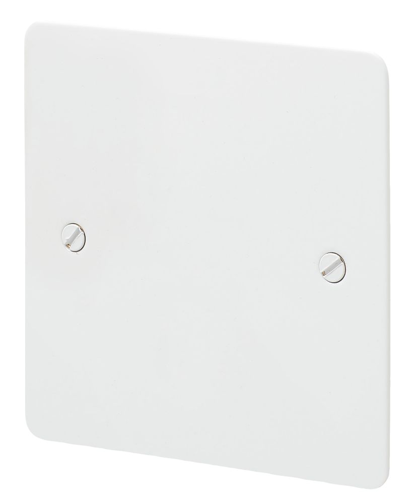 MK Edge 1-Gang Blanking Plate White Reviews