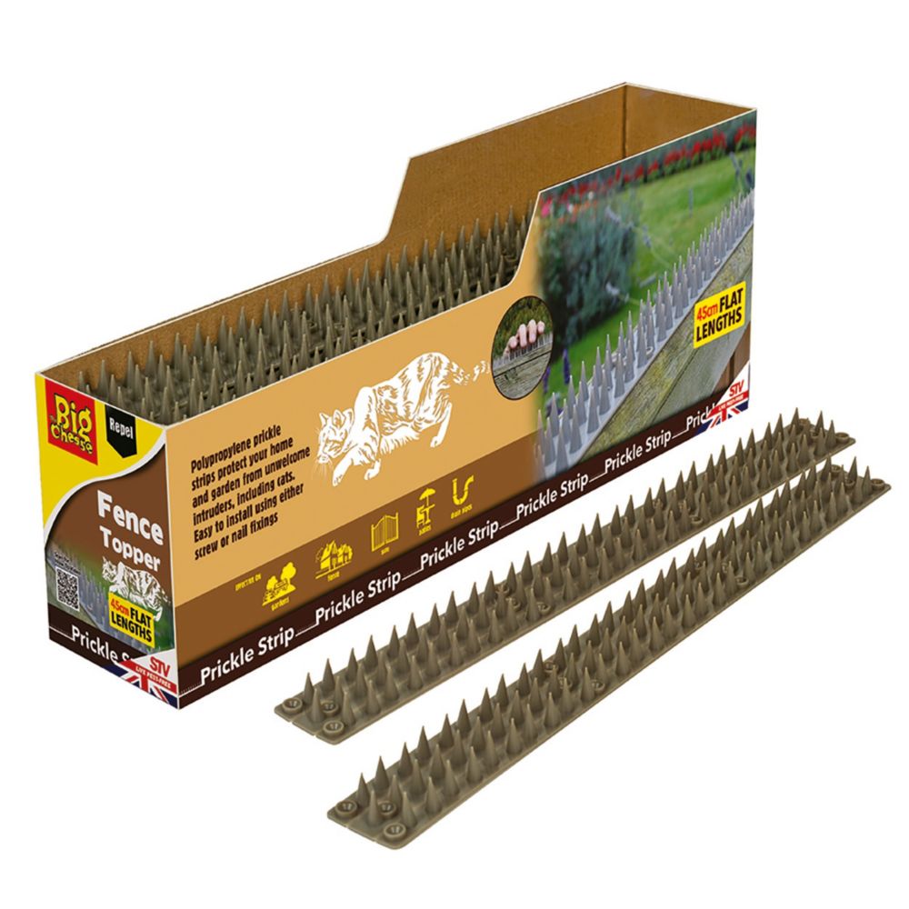 STV Pest Free Defenders Prickle Strip Fence Top Flat Pest Deterrent 24 Pack Reviews