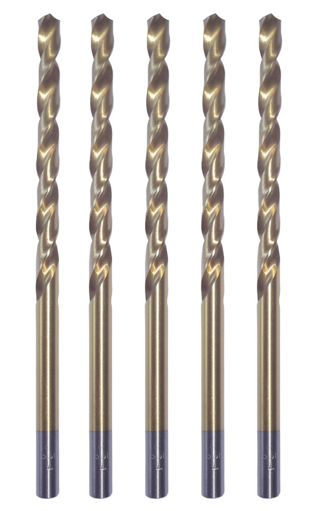 Erbauer HSS Long Drill Bits 5 x 132mm Pack of 5 Reviews