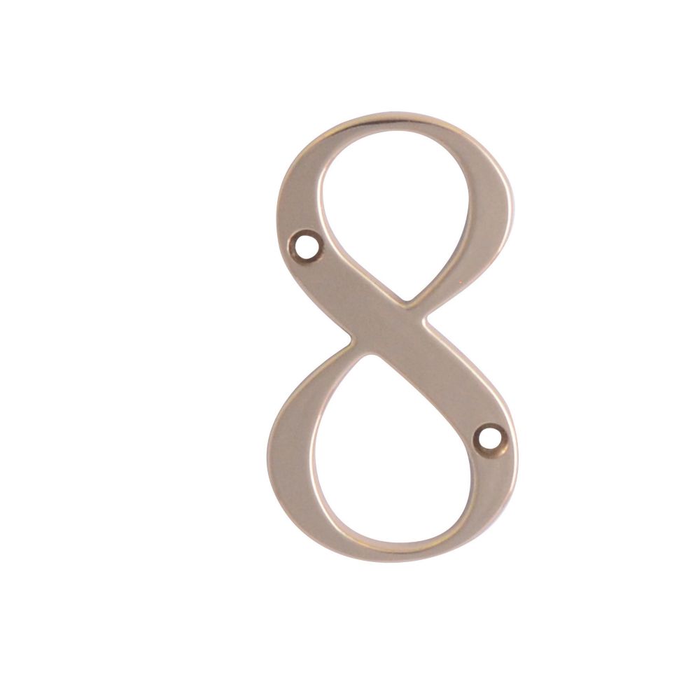 Fab & Fix Door Numeral 8 Gold 80mm Reviews