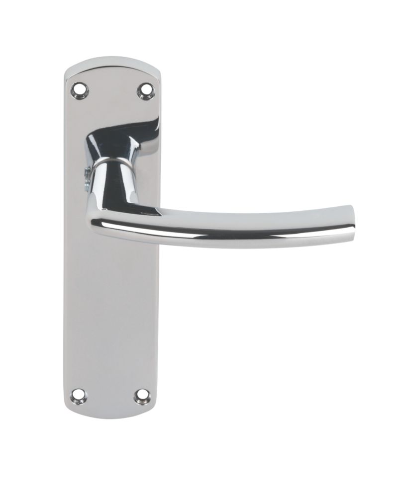 Smith & Locke Dos Fire Rated Latch Latch Door Handles Pair Polished Chrome Reviews