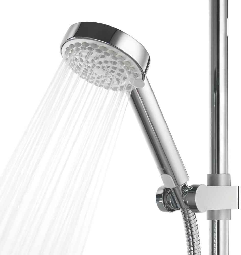 Aqualisa Visage HP/Combi Rear-Fed Chrome Thermostatic Digital Shower