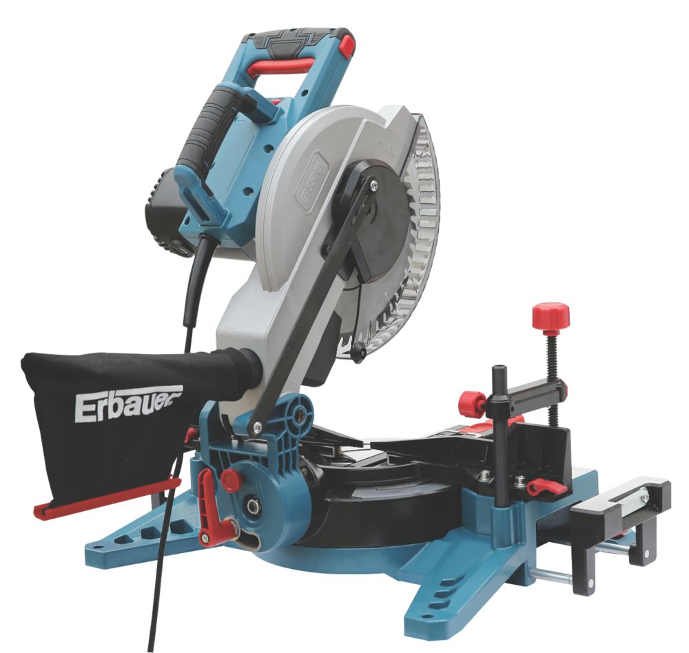 Erbauer EMIS254C 254mm Electric Single-Bevel Compound Mitre Saw 220-240V