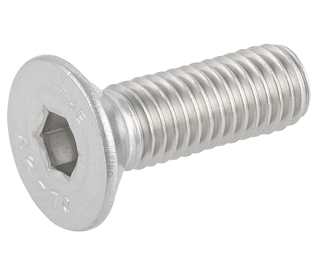 Easyfix Countersunk Head Socket Screws A2 Stainless Steel M8 X 25mm 50 Pack