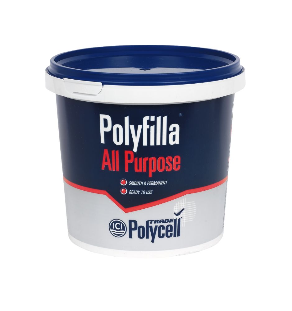 Polycell Trade Polyfilla All-Purpose Ready Mix Filler White 2kg Reviews