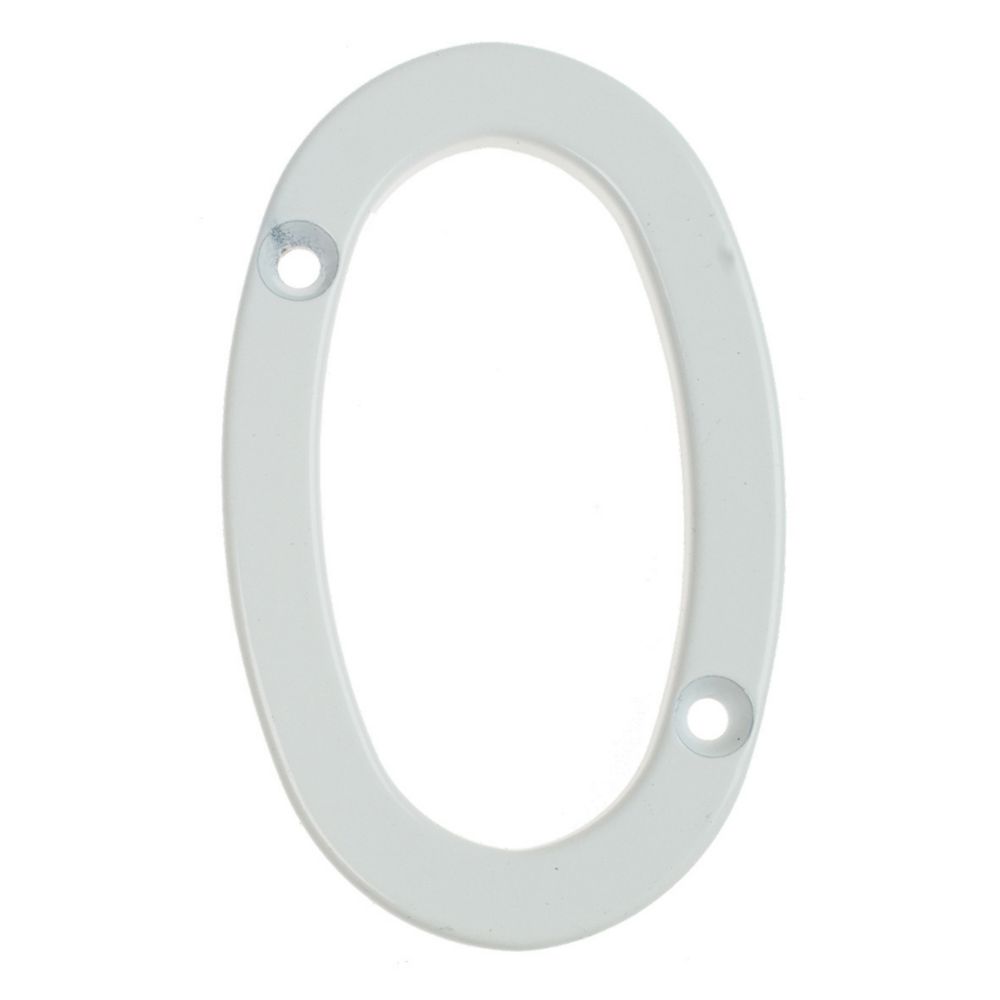 Fab & Fix Door Numeral 0 White 80mm Reviews