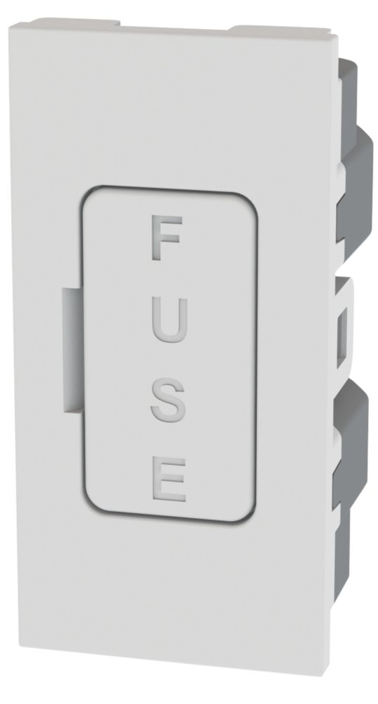 LAP 13A 1-Gang Fuse Unit Grid Module White Reviews