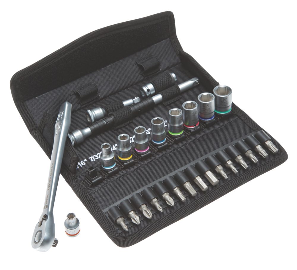 Wera 8100 SA 11 Zyklop Ratchet Set ¼