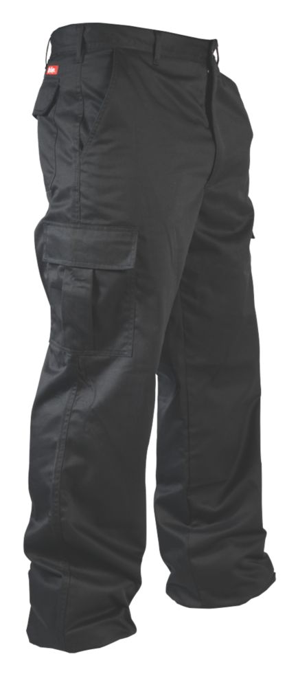 Lee Cooper LCPNT205 Work Trousers Black 36