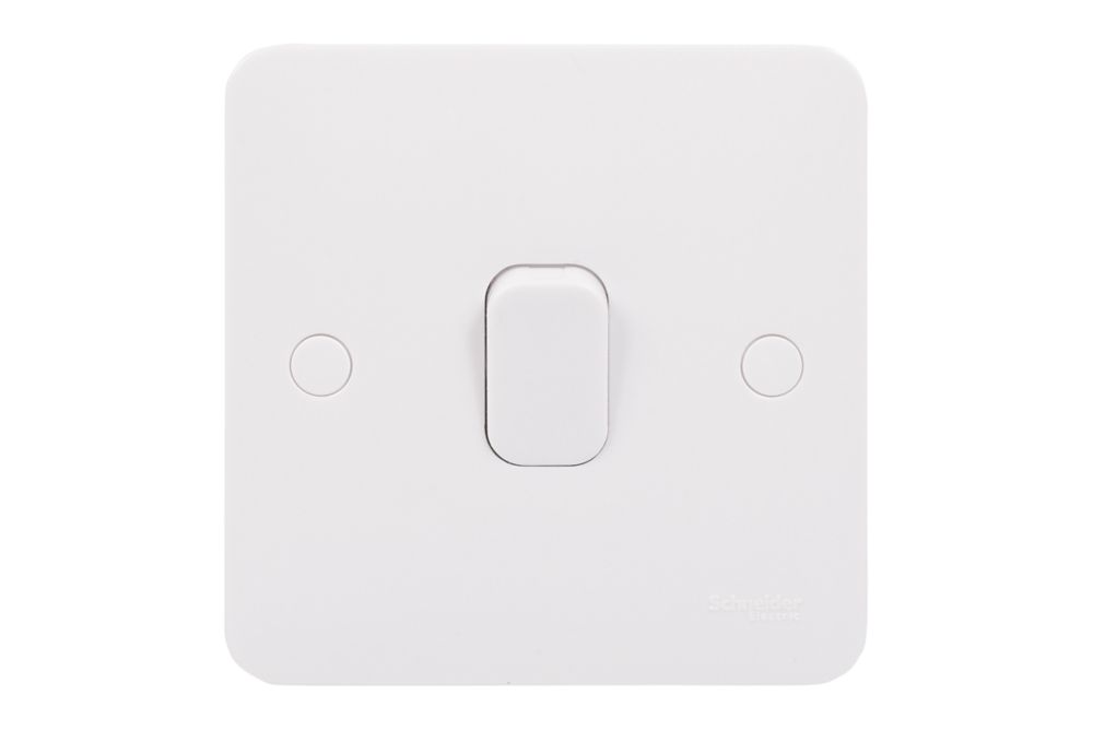 Schneider Electric Lisse 10AX 1-Gang 2-Way 10AX Light Switch White