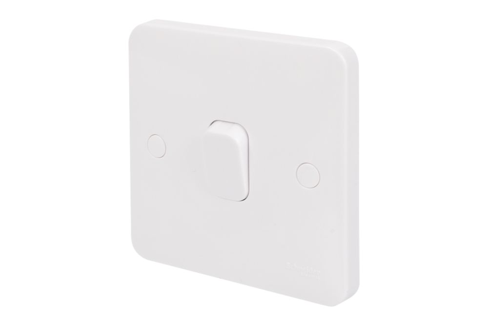 Schneider Electric Lisse 10AX 1-Gang 2-Way 10AX Light Switch White Reviews