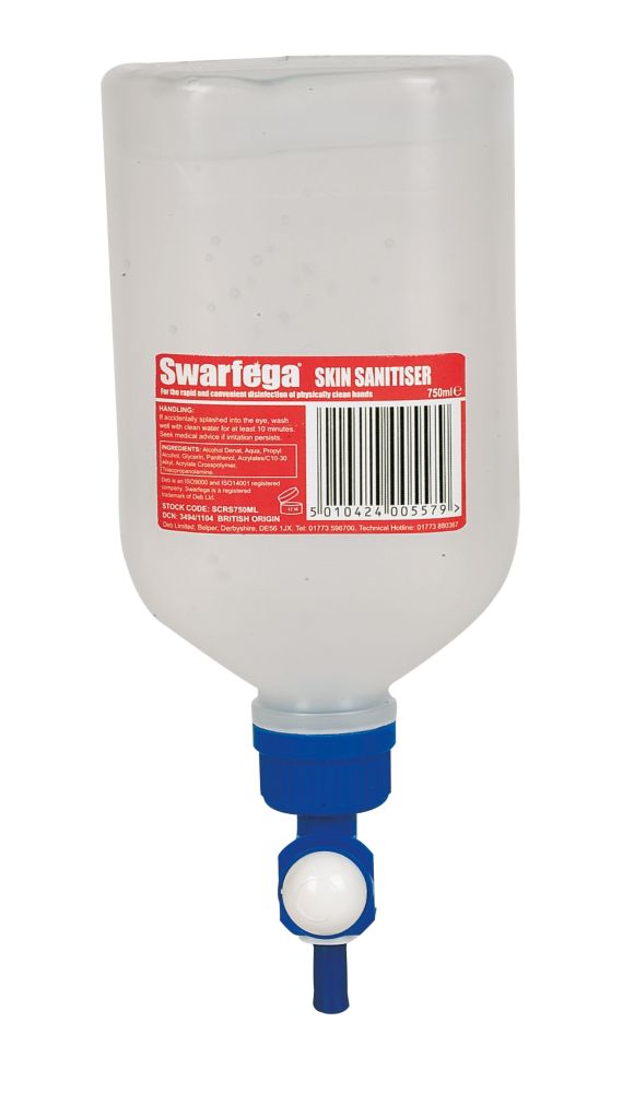 Swarfega Replacement Hand Sanitiser for Van Systems 750ml Reviews