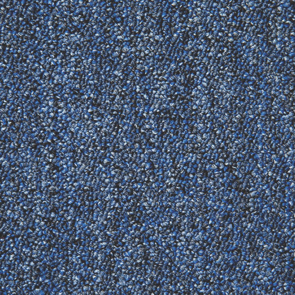 Abingdon Carpet Tile Division Unity Carpet Tiles Denim 20 Pack Carpet Tiles Screwfix Com