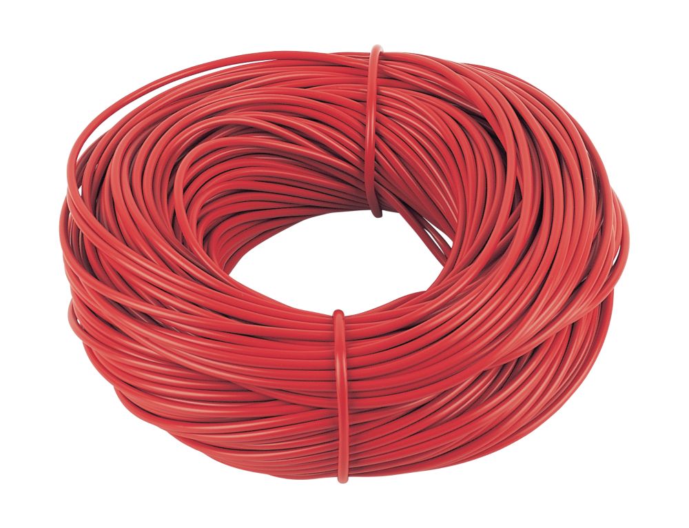 PVC Sleeving 3mm x 100m Red Reviews