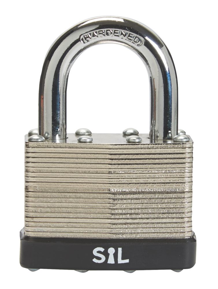 Smith & Locke Laminated Weather-Resistant Padlock 50mm