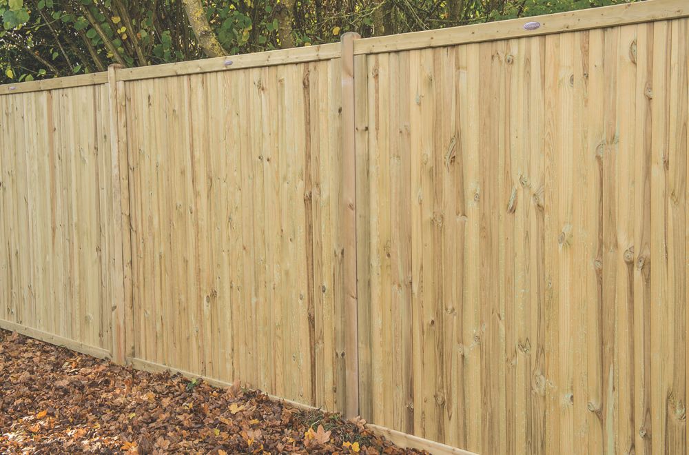 Forest Decibel Vertical Tongue Groove Noise Reduction Fence Panels 6 X 6 Pack Of 5 Noise Reduction Panels Screwfix Com