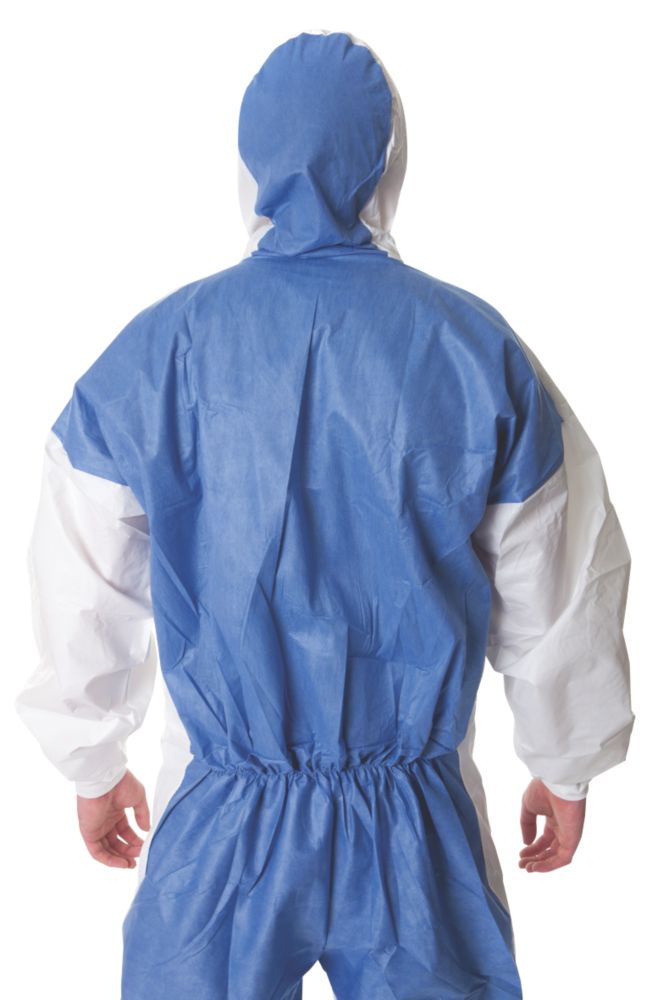 3M 4535 4535 Type 5/6 Disposable Coverall Blue/White Large / X Large 42-46