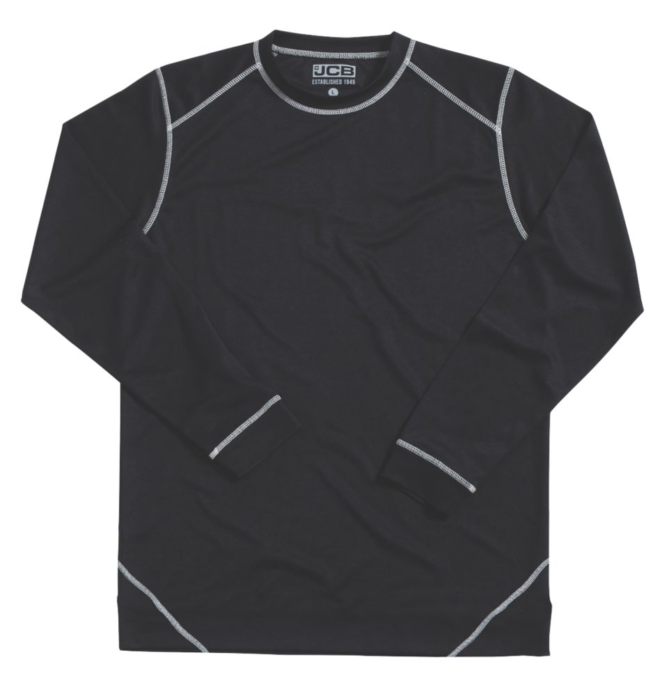 JCB Base Layer Top Black X Large 46