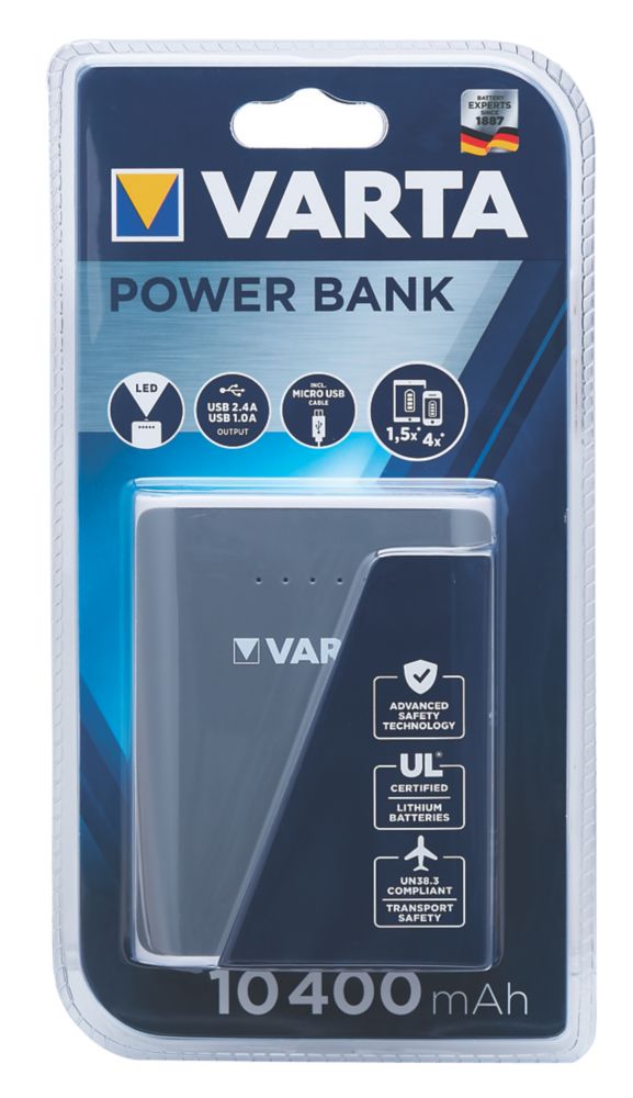 Varta 10,400mah Powerbank